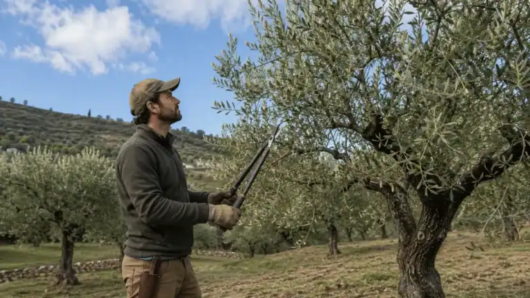 when to prune olive trees