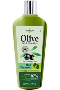 herbolive shampoo with olive oil and aloe vera