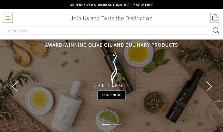 calivirgin olive oil brand